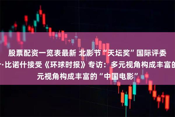 股票配资一览表最新 北影节“天坛奖”国际评委会主席朱丽叶·比诺什接受《环球时报》专访：多元视角构成丰富的“中国电影”